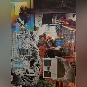 Instant Memory - Collage on Canvas